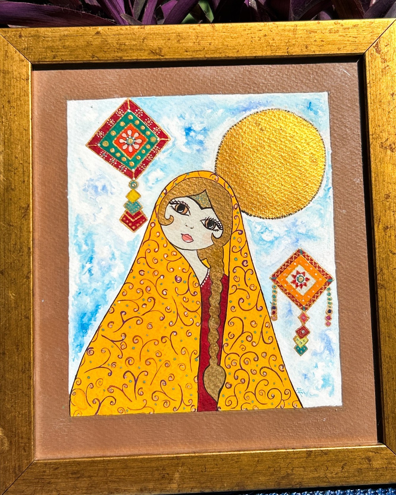 Khatoon in Golden Light
