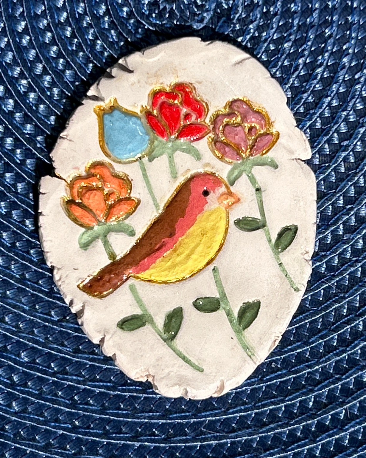Bird Among Blooms