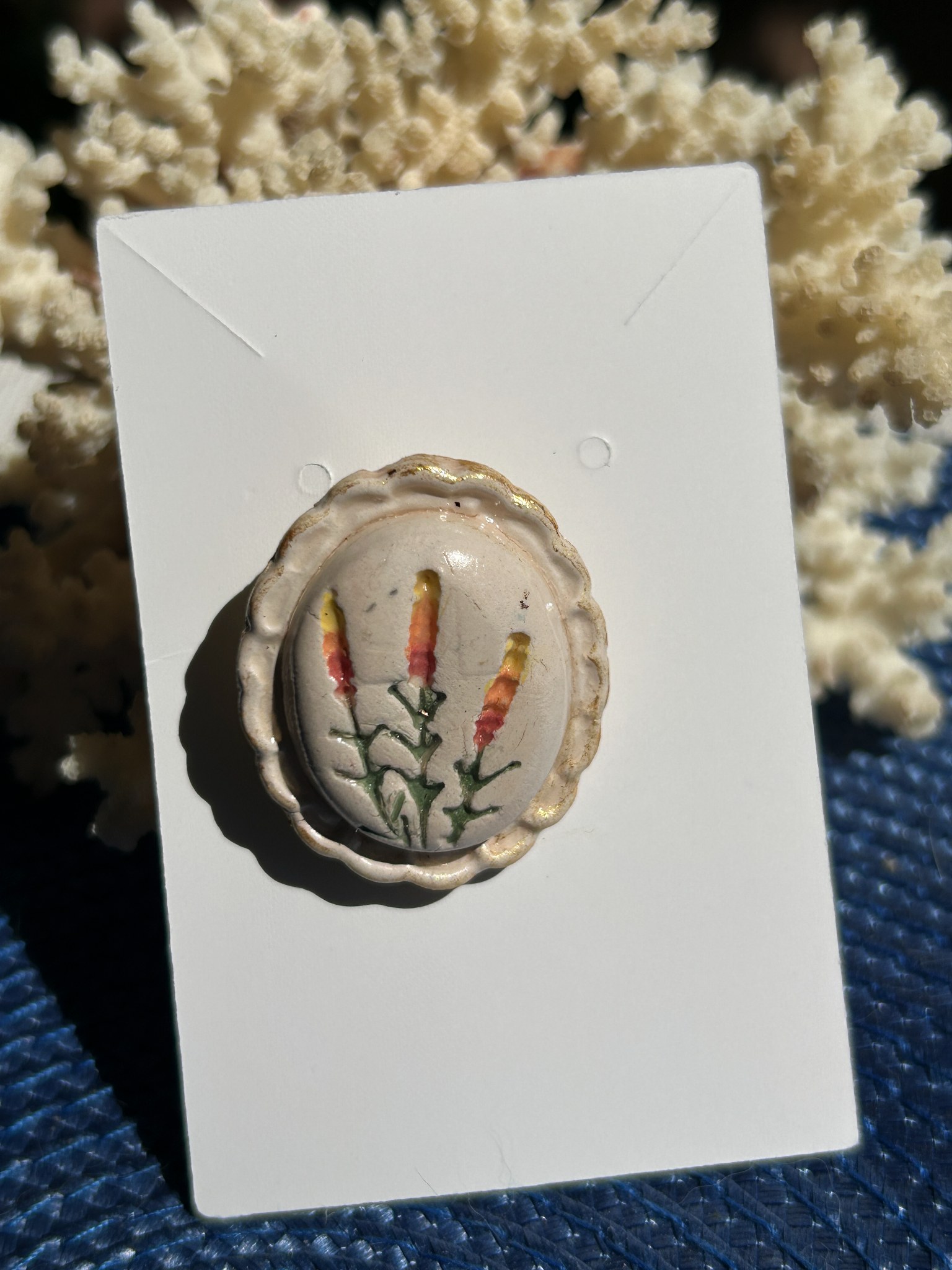 Foxglove Bloom Brooch